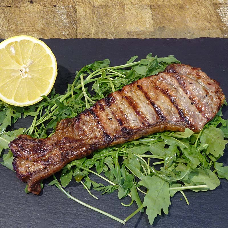 Trinca di vitello ai ferri o panata